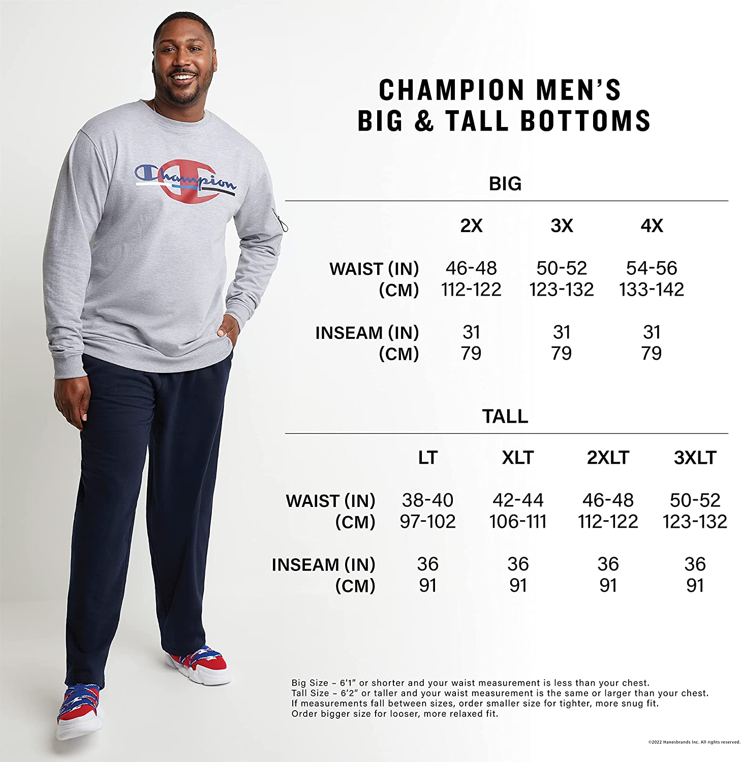 Champion, Powerblend, Fleece Joggers, Sweatpants for Men (Reg. Or Big & Tall) - Image 9